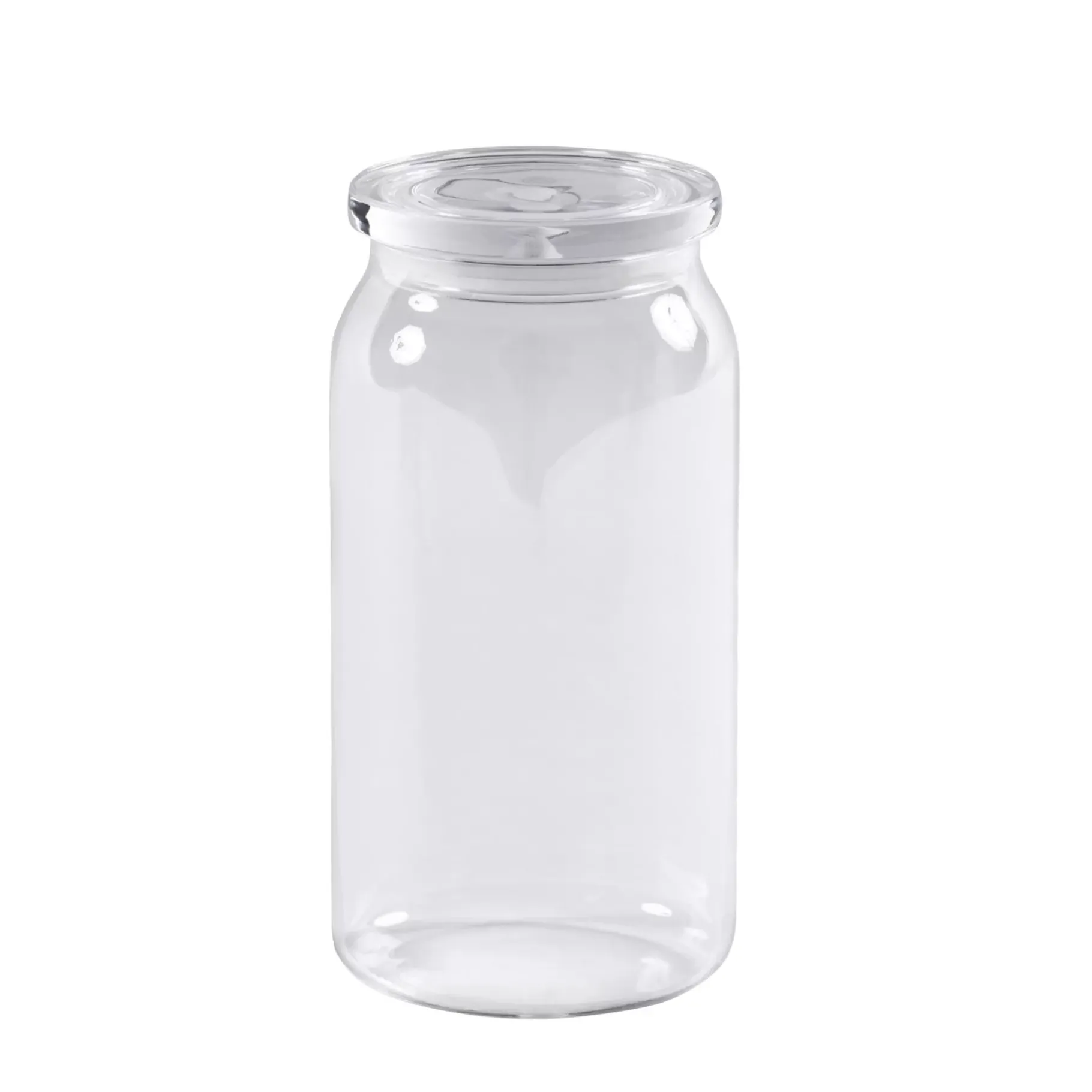 CASA Crystal Tarro De Cocina Con Tapa Transparente