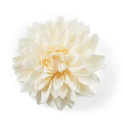 CASA Dahlia Flores Artificiales Crema