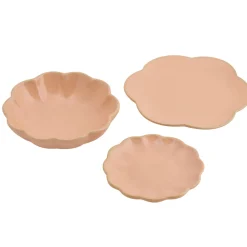 CASA Dahlia Flower Plato Naranja