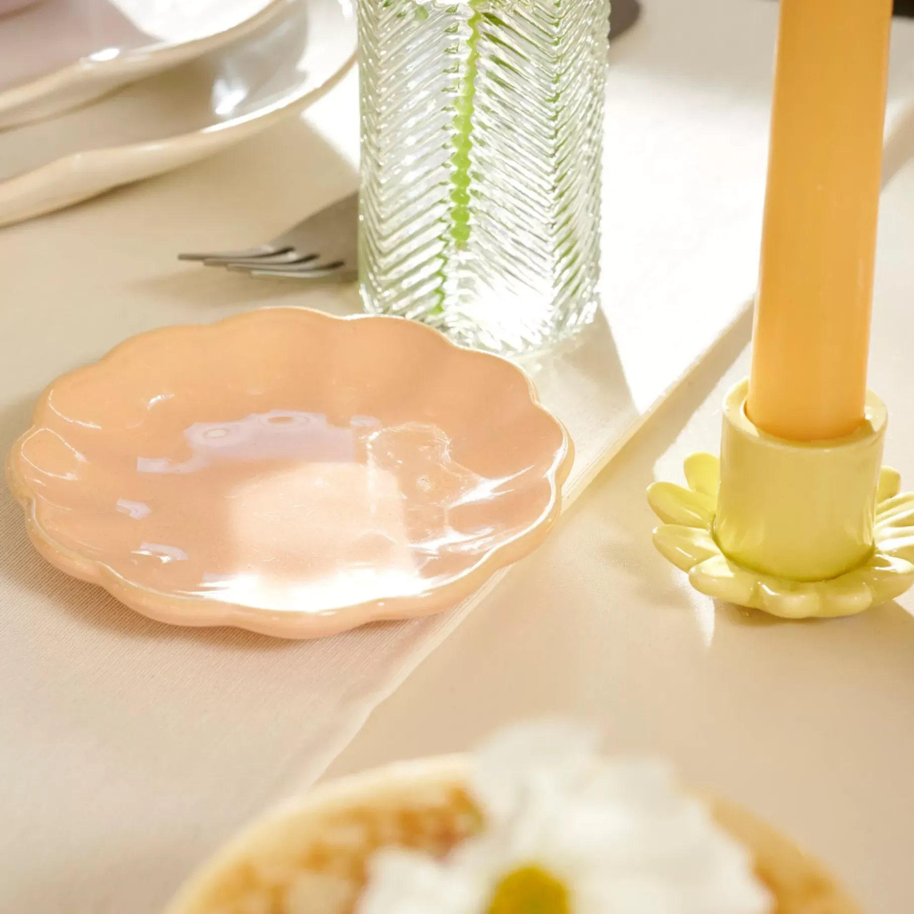 CASA Dahlia Plato Naranja