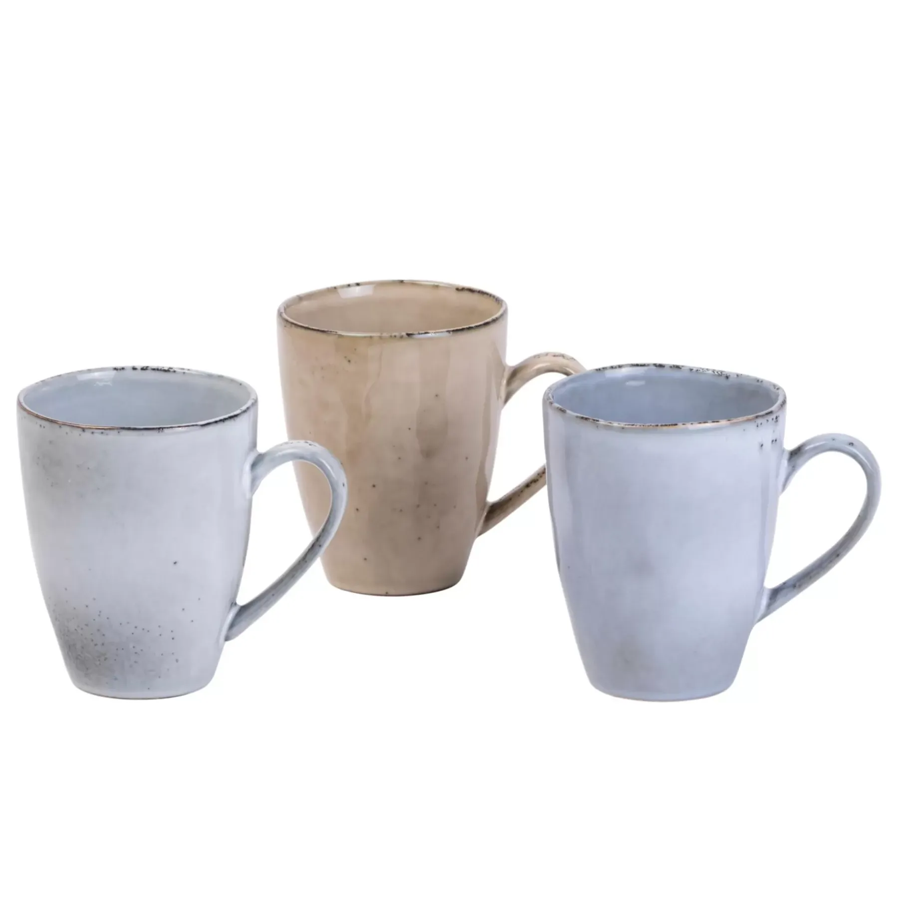 CASA Earth Ice Taza Con Asa Azul Claro