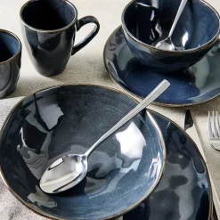 CASA Earth Ocean Plato De Postre Azul