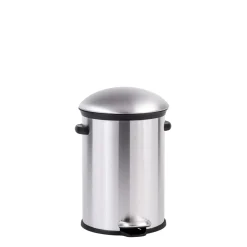 CASA Elegance Cubo Con Pedal 12L Plateado