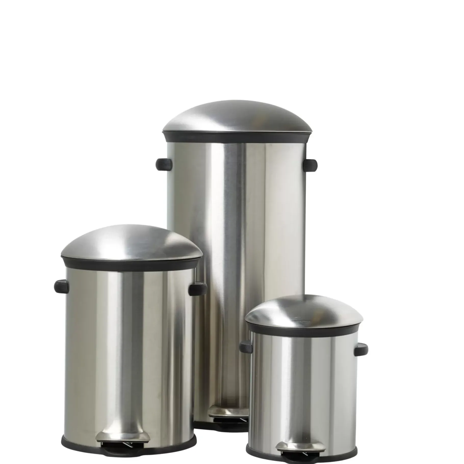 CASA Elegance Cubo Con Pedal 12L Plateado