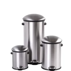 CASA Elegance Cubo Con Pedal 5L Plateado