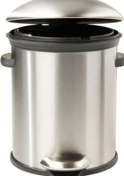 CASA Elegance Cubo Con Pedal 5L Plateado