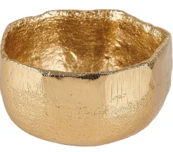 CASA Erba Soporte Para Vela Pequena Dorado