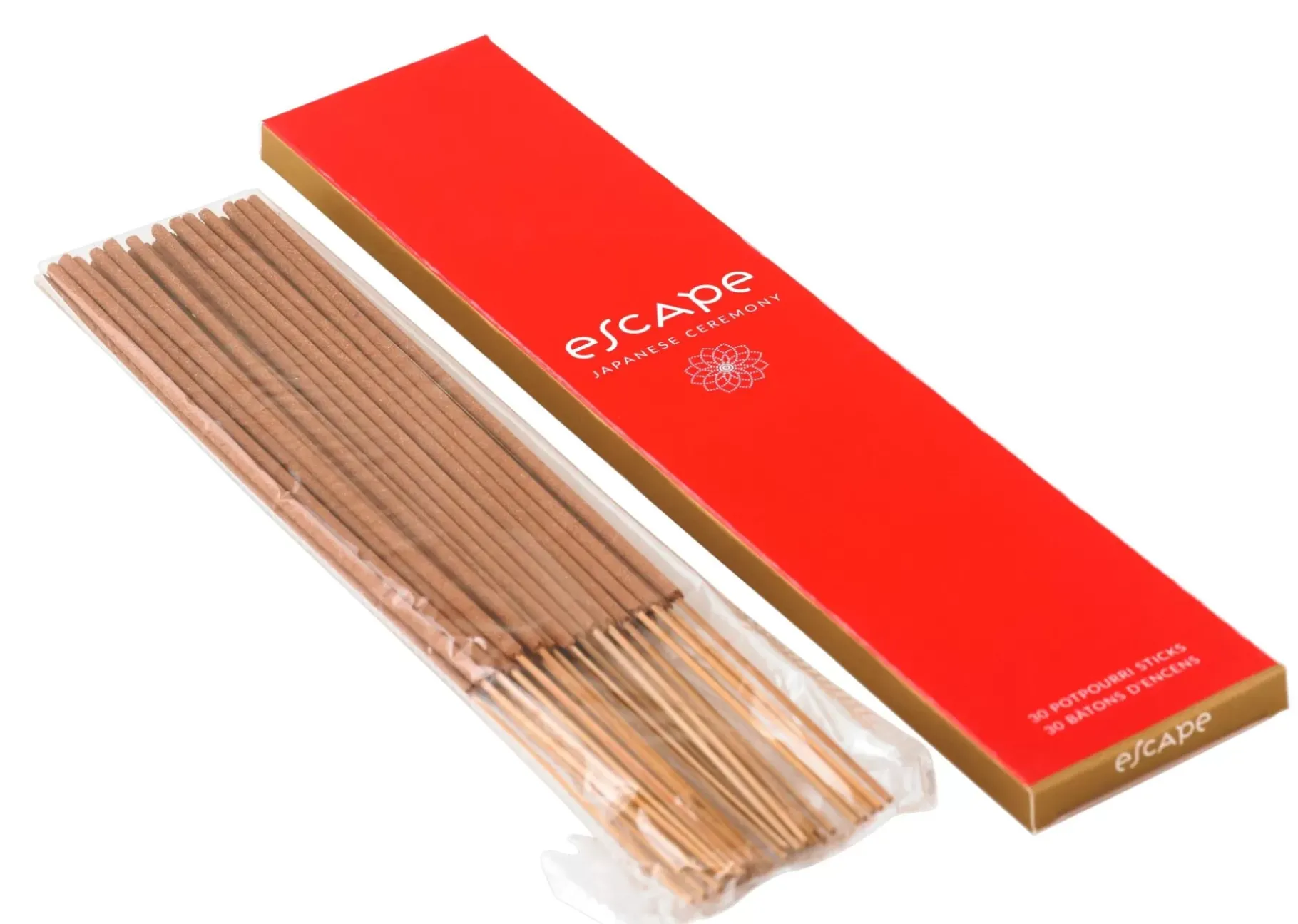 CASA Escape Japanese Ceremony Incienso 30 Palillos Rojo