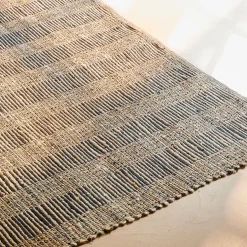 CASA Ethnic Alfombra Negro, Natural