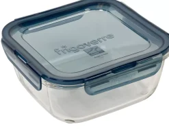 CASA Evolution Fuente De Horno Con Tapa Gris, Transparente