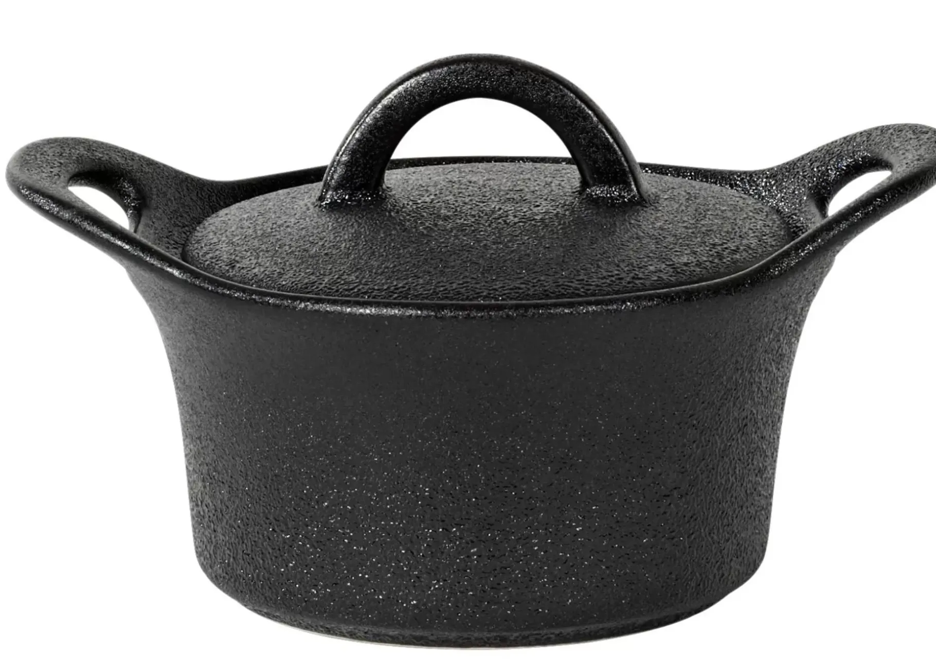 CASA Fero Cazuela Para Horno Con Tapa Negro