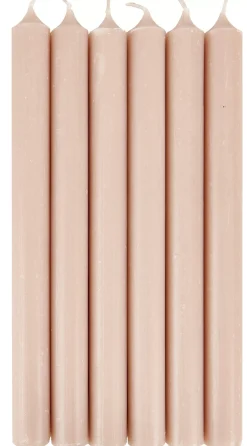 CASA Fina Velas Juego De 6 Beis