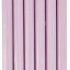 CASA Fina Velas Juego De 6 Morado Claro