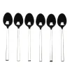 CASA Fine Cucharillas De Cafe Juego De 6 Plateado