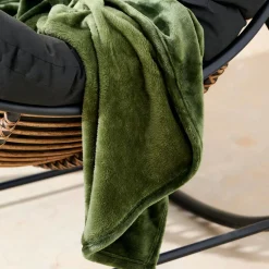 CASA Flanella Manta Verde