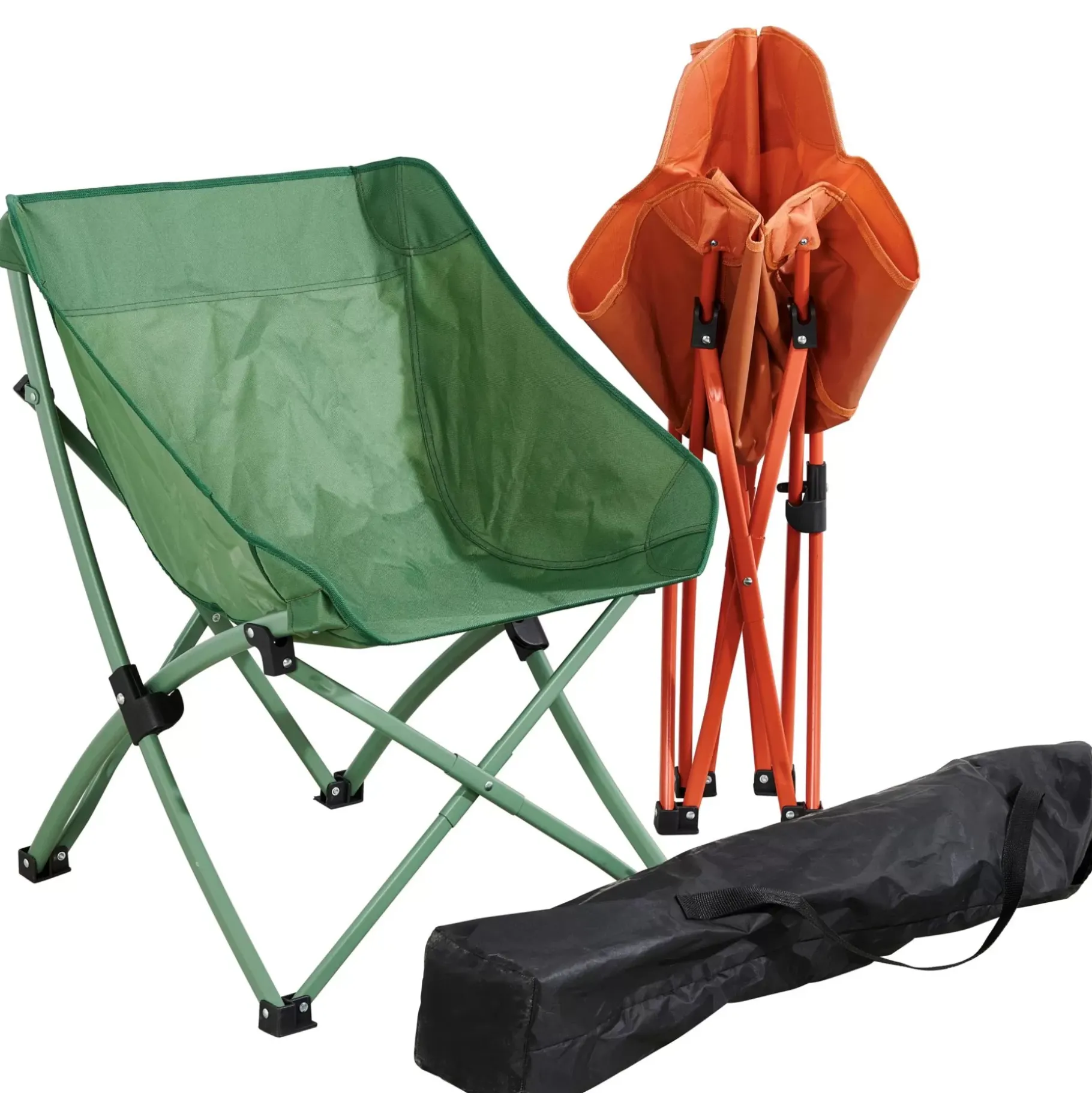 CASA Florida Silla Plegable Negro