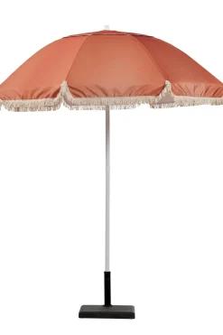 CASA Franja Parasol Sin Pie De Sombrilla Naranja