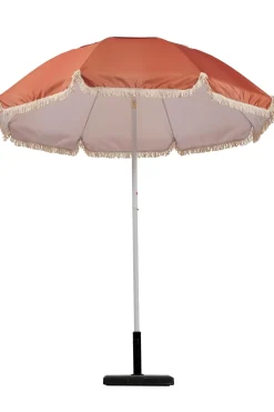CASA Franja Parasol Sin Pie De Sombrilla Naranja