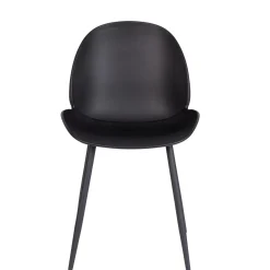 CASA Freya Silla De Comedor Negro