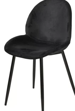 CASA Freyo Silla De Comedor Negro