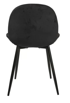 CASA Freyo Silla De Comedor Negro