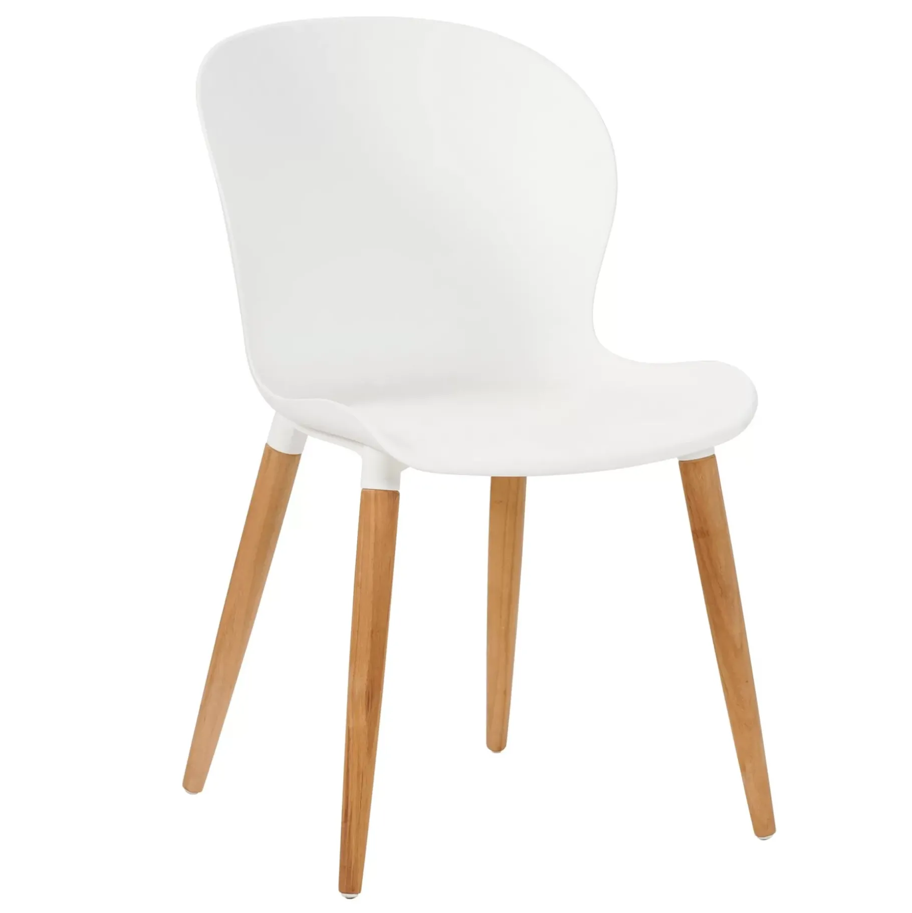 CASA Frida Silla De Concha Blanca/Natural