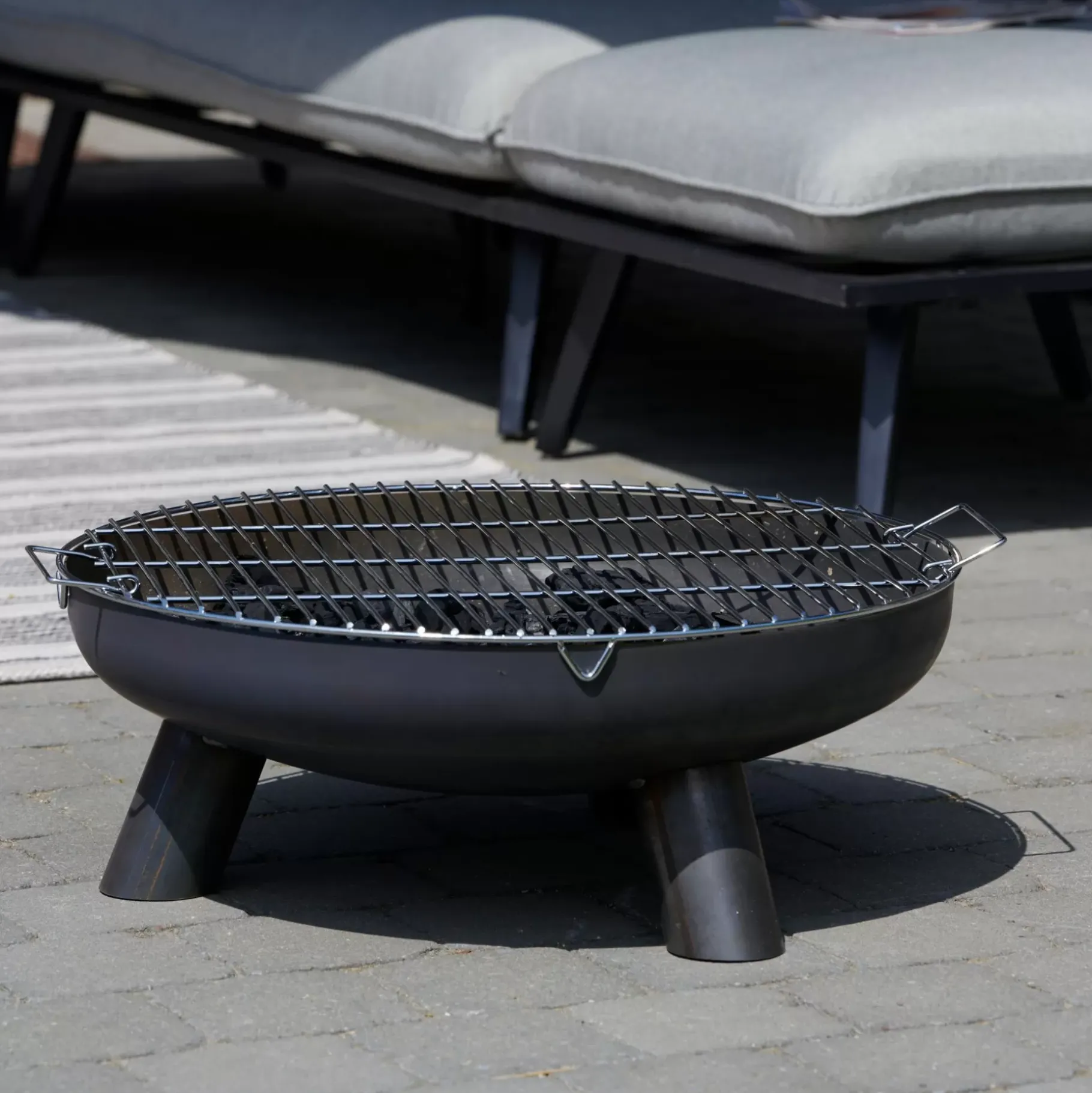 CASA Fuego Cuenco De Fuego Negro