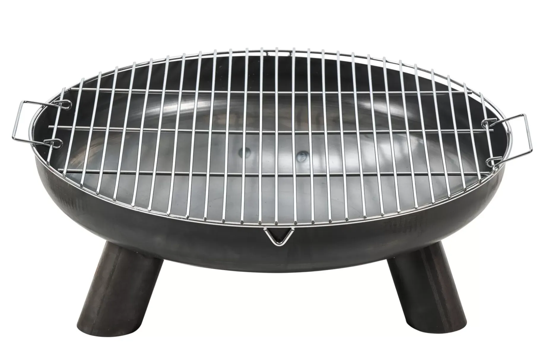 CASA Fuego Parrilla Para Barbacoa Plateado