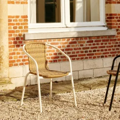 CASA Gerona Silla Apilable Arena + Natural