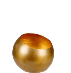 CASA Gimini Soporte Para Vela Pequena Cobrizo