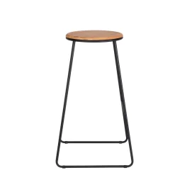 CASA Giulia Taburete Negro, Natural