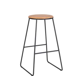 CASA Giulia Taburete Negro, Natural