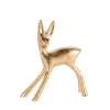 CASA Goldy Decorativa Ciervo Dorado