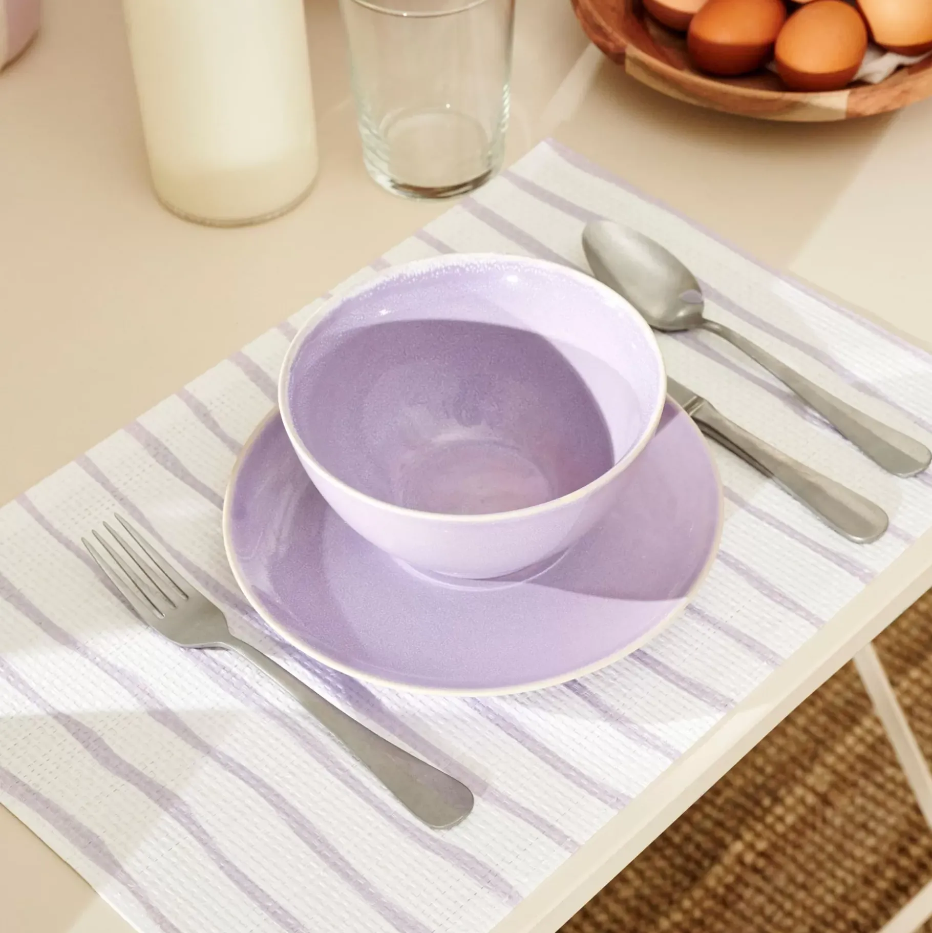 CASA Grace Vintage Cubierto De 16 Piezas Gris