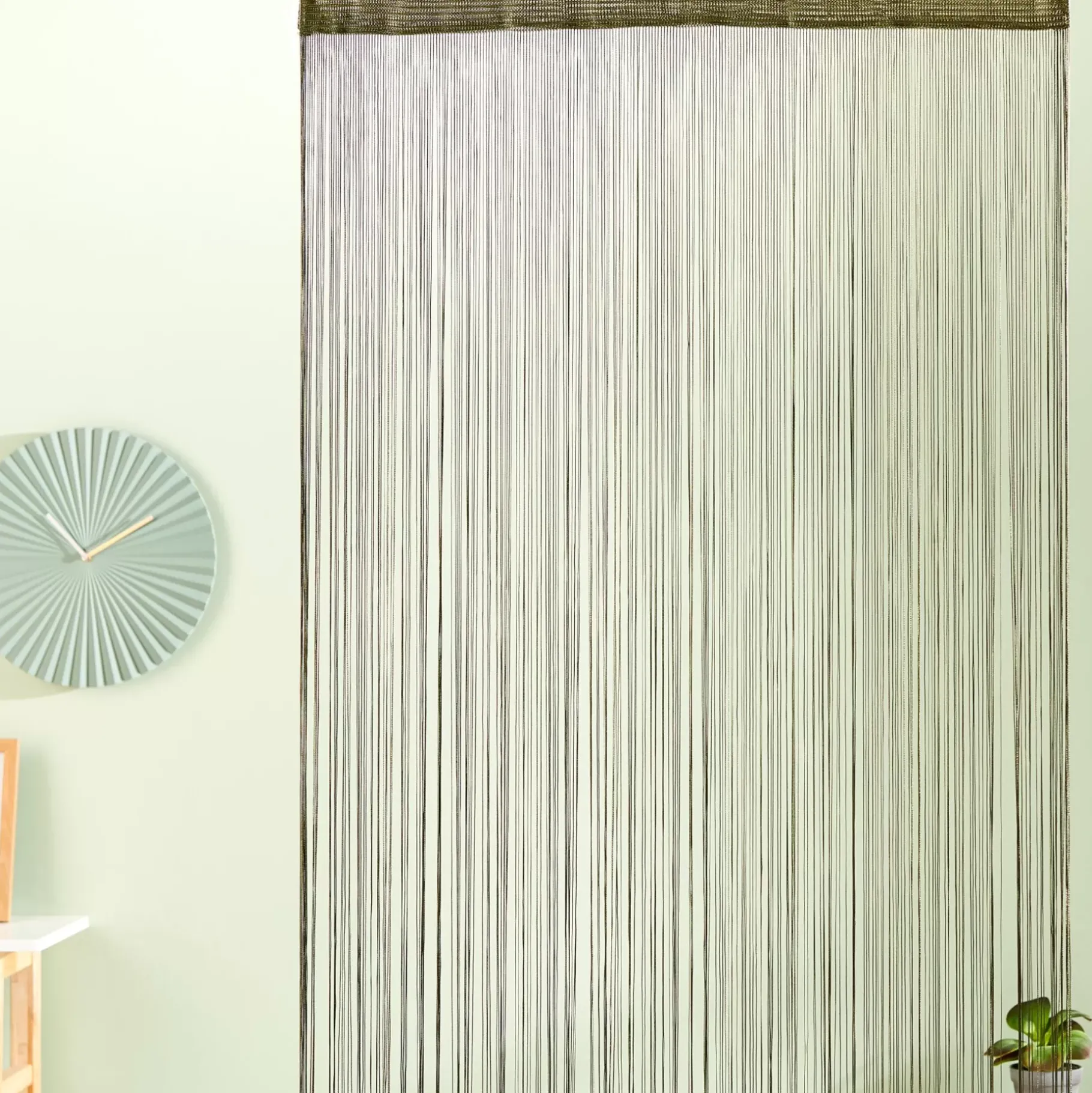 CASA Green Cortina De Flecos Verde