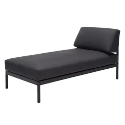 CASA Hanna Tumbona Lounge Negro