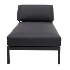 CASA Hanna Tumbona Lounge Negro