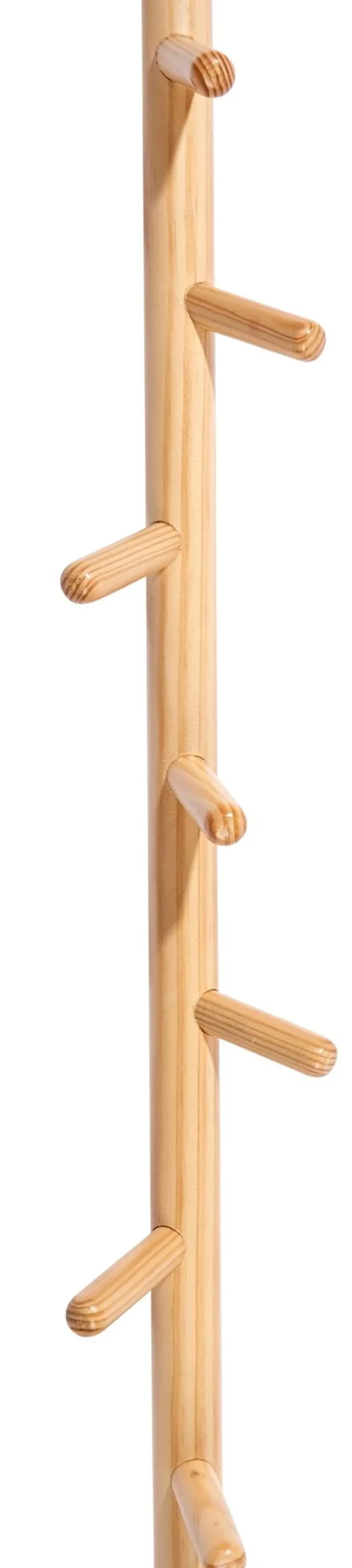 CASA Holda Perchero De Pared 7 Ganchos Natural