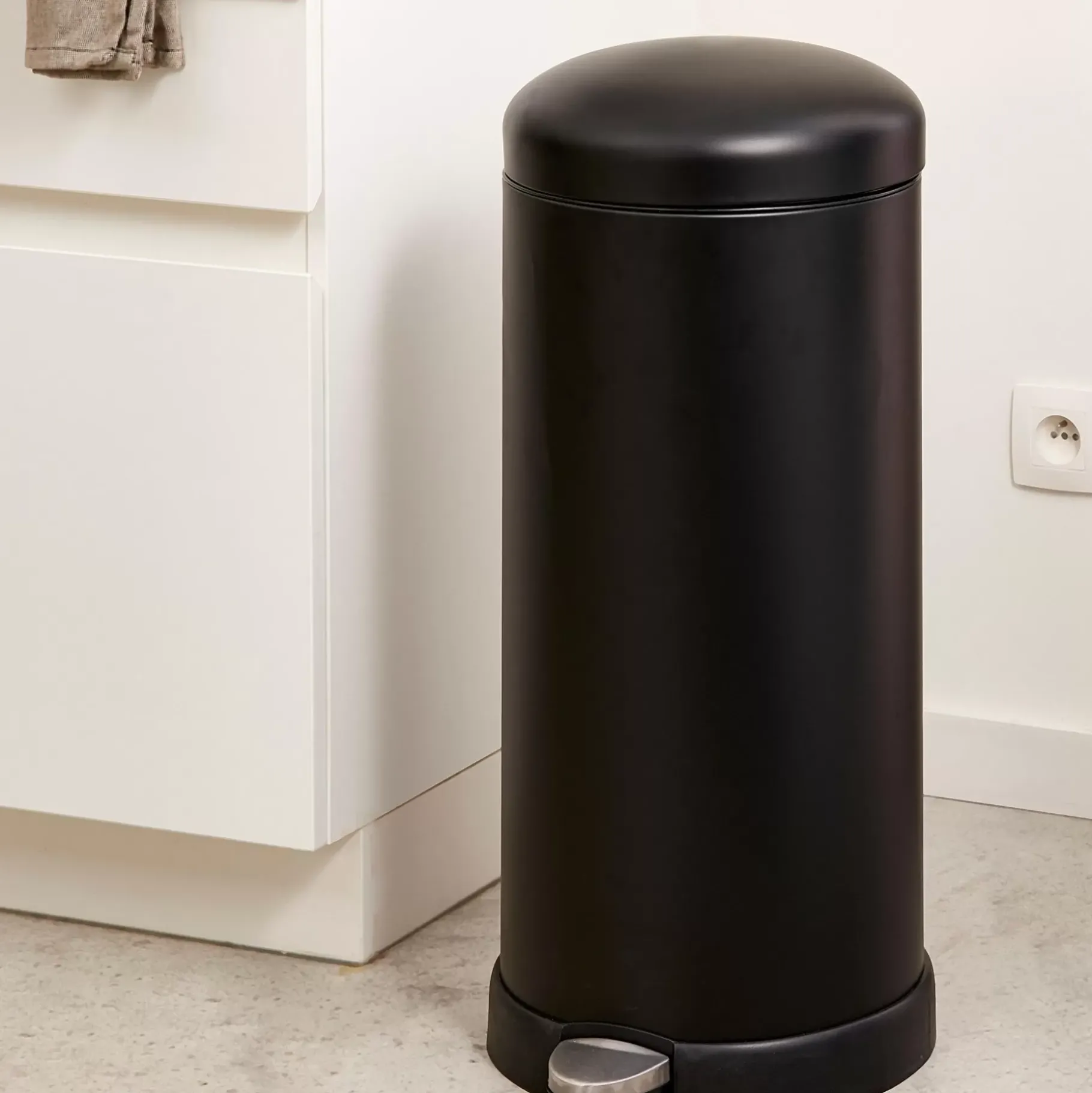 CASA Industria Cubo De Pedal 27 L Negro