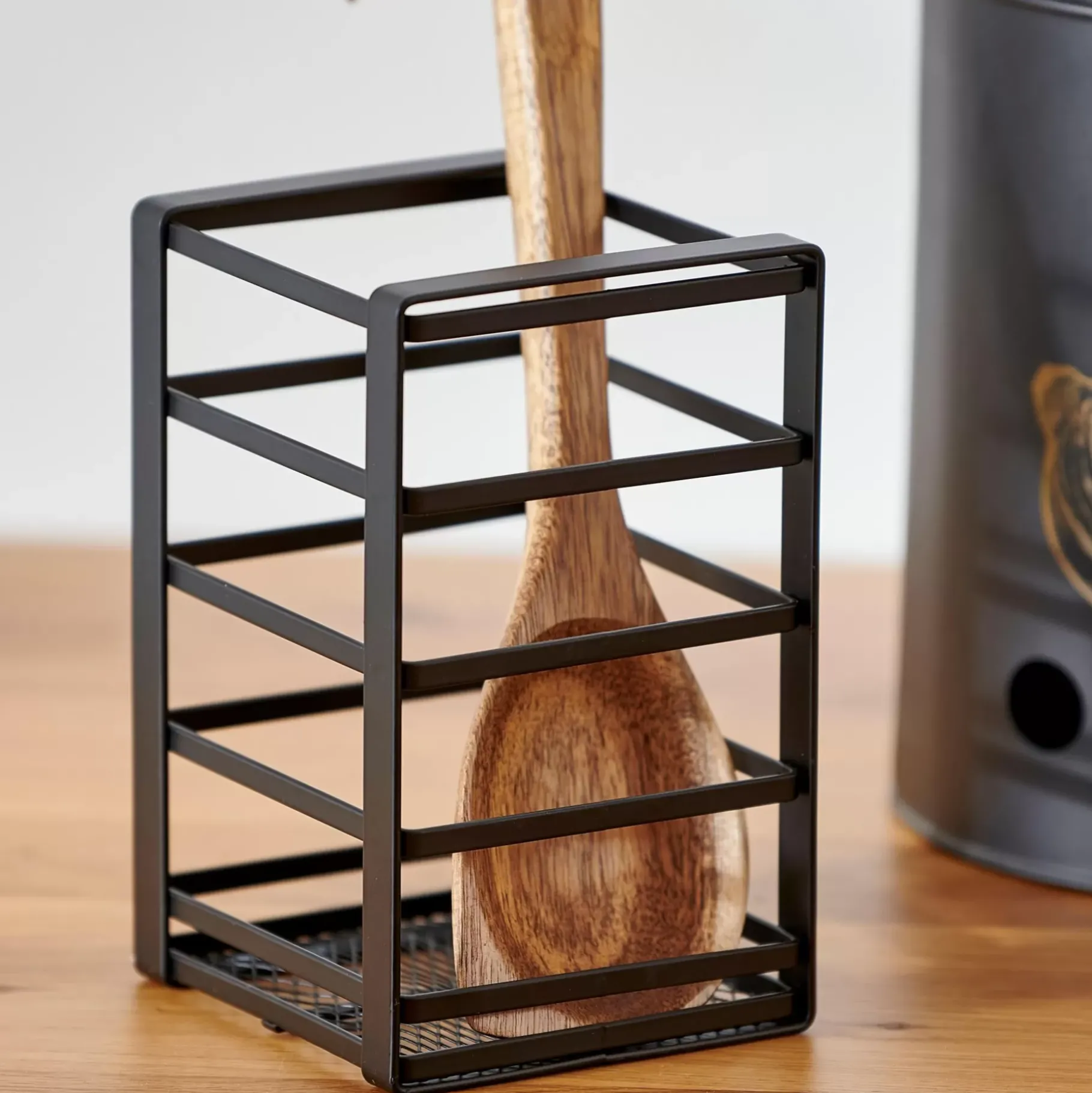 CASA Industria Soporte Para Utensilios Negro