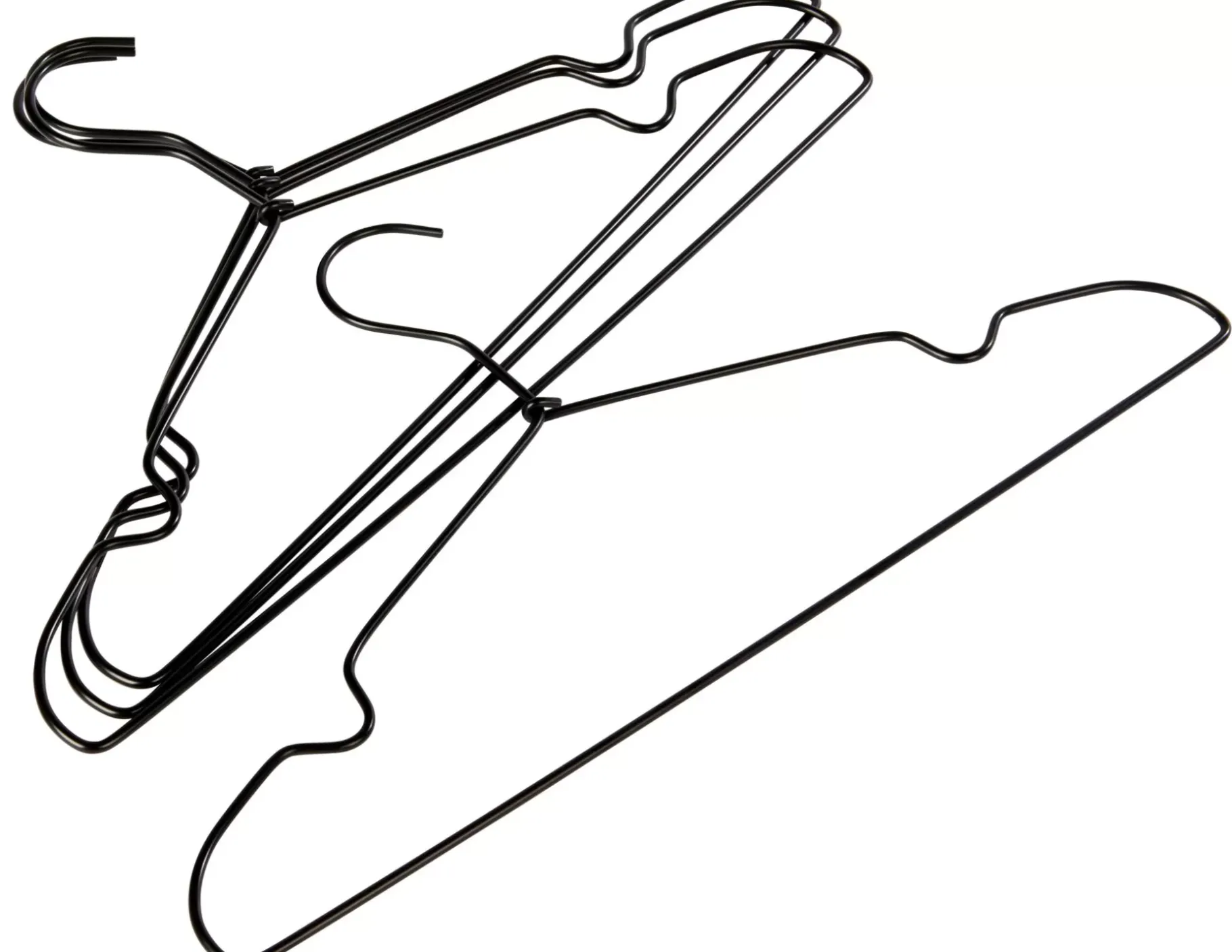 CASA Infinity Black Perchas Juego De 4 Negro