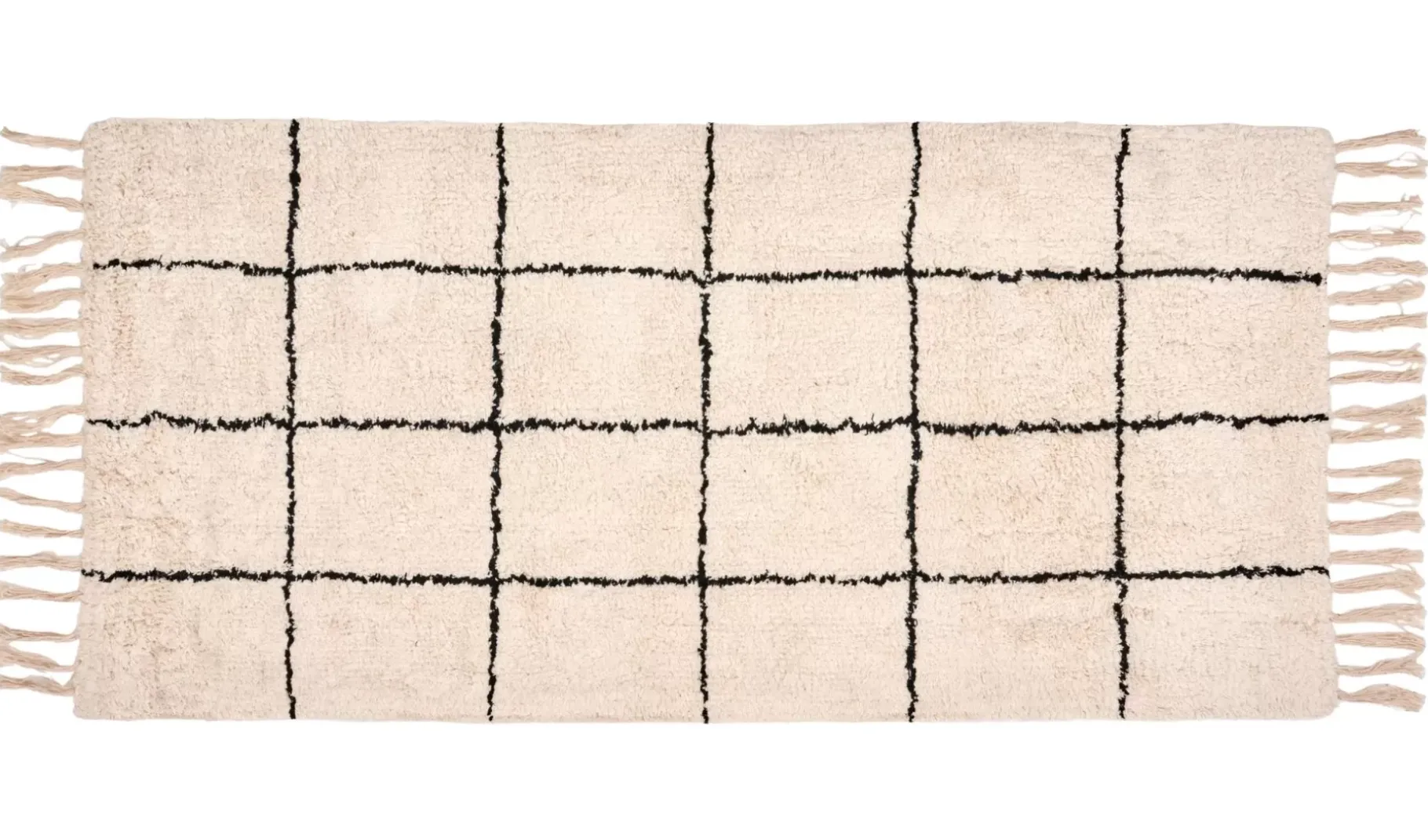 CASA Jara Alfombra Blanco