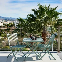 CASA Jesse Conjunto Bistro Cuadrado Verde