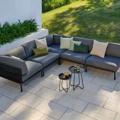 CASA Jumbo Silla Esquinera Negro