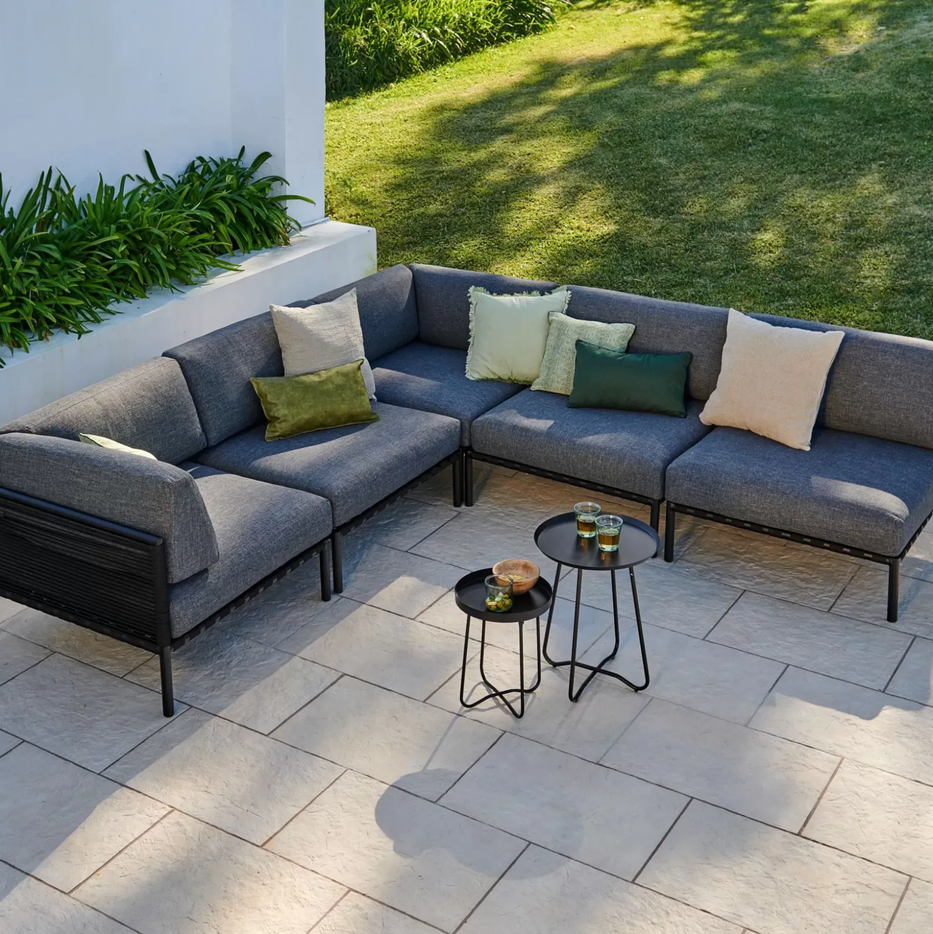 CASA Jumbo Silla Esquinera Negro