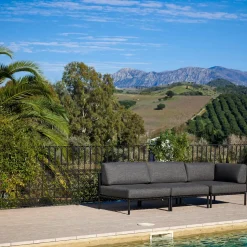 CASA Jumbo Silla Esquinera Negro