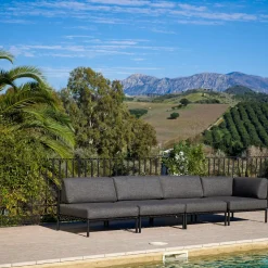 CASA Jumbo Silla Esquinera Negro