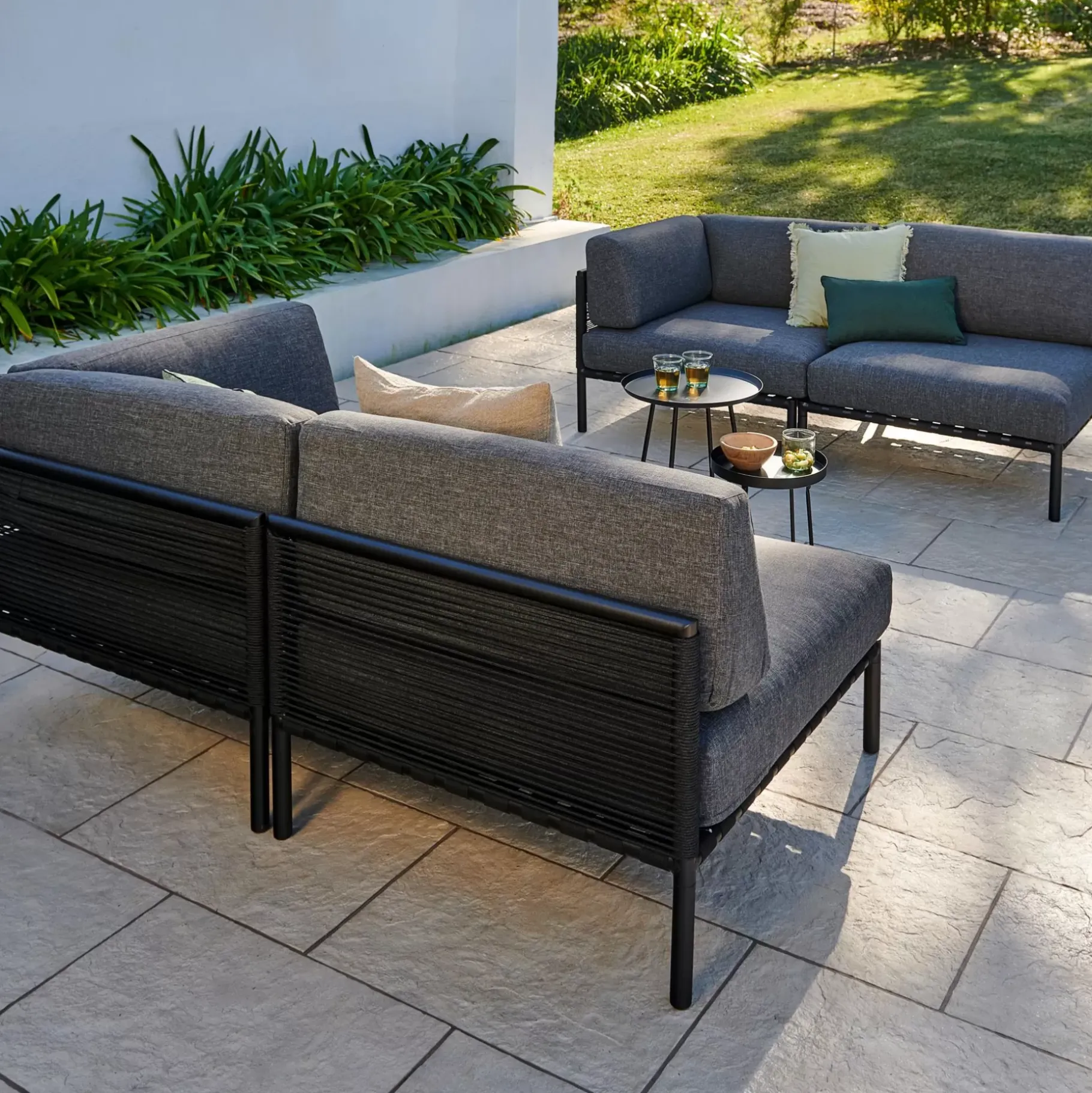 CASA Jumbo Silla Esquinera Negro