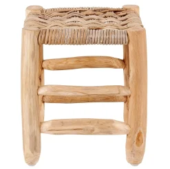 CASA Kanai Taburete 2 Tamanos Pequena Natural