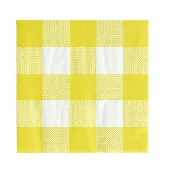 CASA Karo Paquete De 20 Servilletas Amarillo